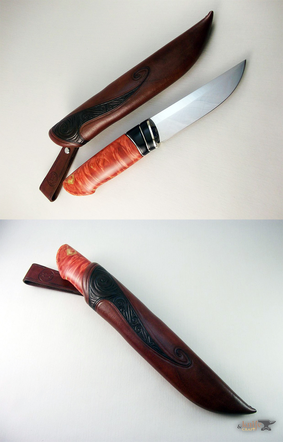 лучший скандинавский нож 12 см на заказ в Петрозаводске через интернет купить