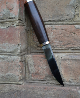 украинский нож финка ручной работы 15 см из стабилизированной древесины купить Кривой рог Днепропетровская область