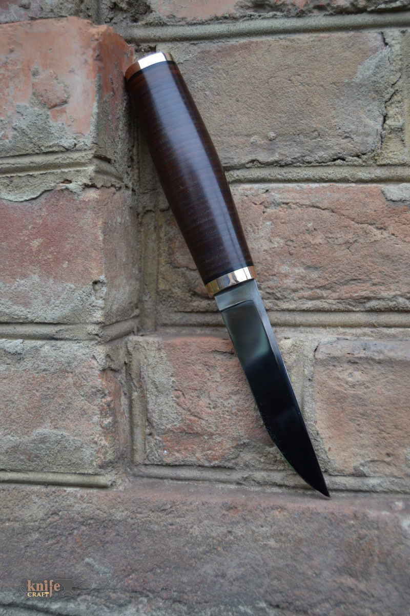 украинский нож финка ручной работы 15 см из стабилизированной древесины купить Кривой рог Днепропетровская область