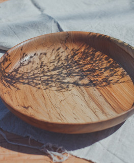 деревянная глубокая тарелка ручной работы купить заказать в Волгограде, Волжский в интернет
