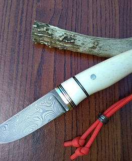 мисливський ніж з дамаська ручної роботи в Україні, Черкаси, Стеблів