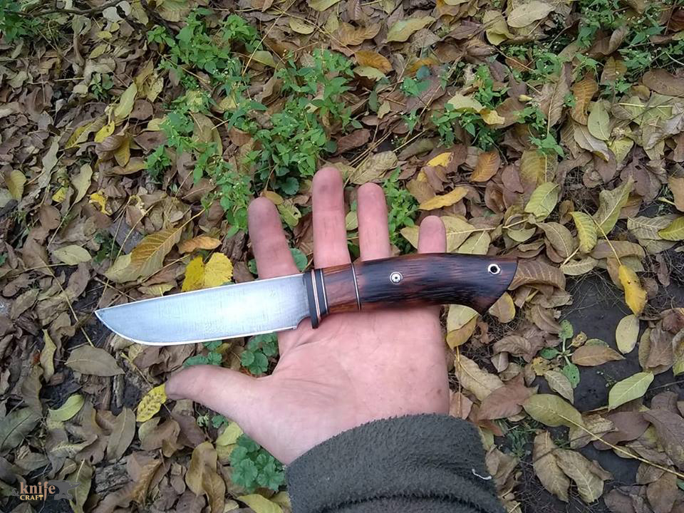 хороший кований український ніж для полювання в Україні, Черкаси, Стеблів 