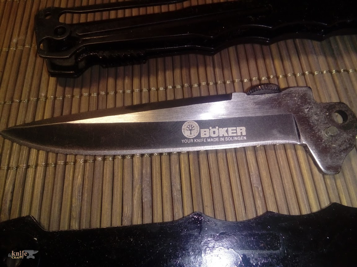 заточеный клинок ножа Boker в Запорожье