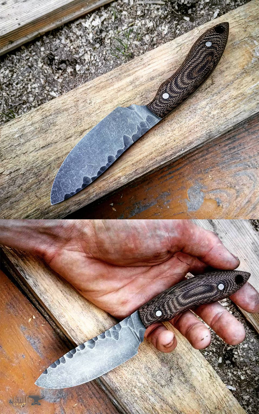 белорусский нож кованый под камень в Витебске, Беларусь