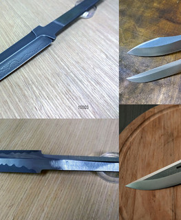 клинки ножей под заказ танто и громан (грохман)