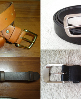 handemade black and brown quality men's leather belts buy in Gubkinsky
