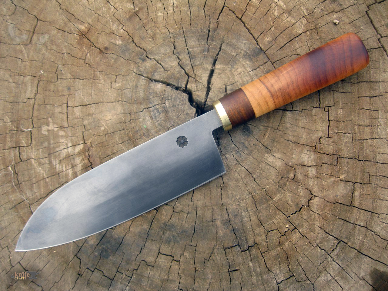 кухонный нож сантоку из 9хс от Юрия Шилова в Средней Ахтубе, Волгоградская область
