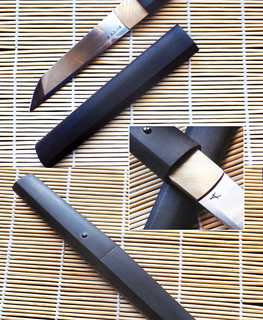Нож "Raven" танто в японском стиле из ZDP 189 от Даниил Masamune