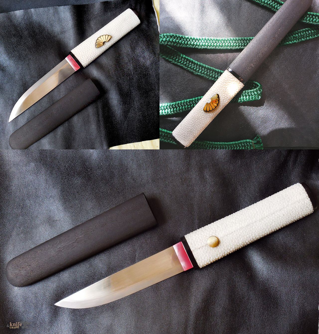 Нож из японского напильника " Айкути" mini (японский стиль)от Даниил Masamune