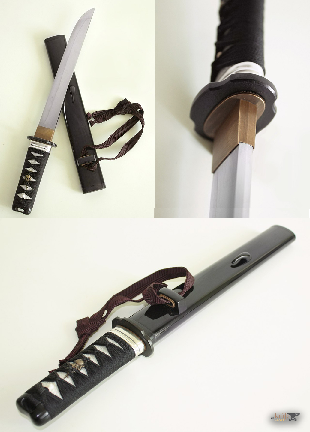 Нож танто "Iruka" (японский стиль) от Даниил Masamune